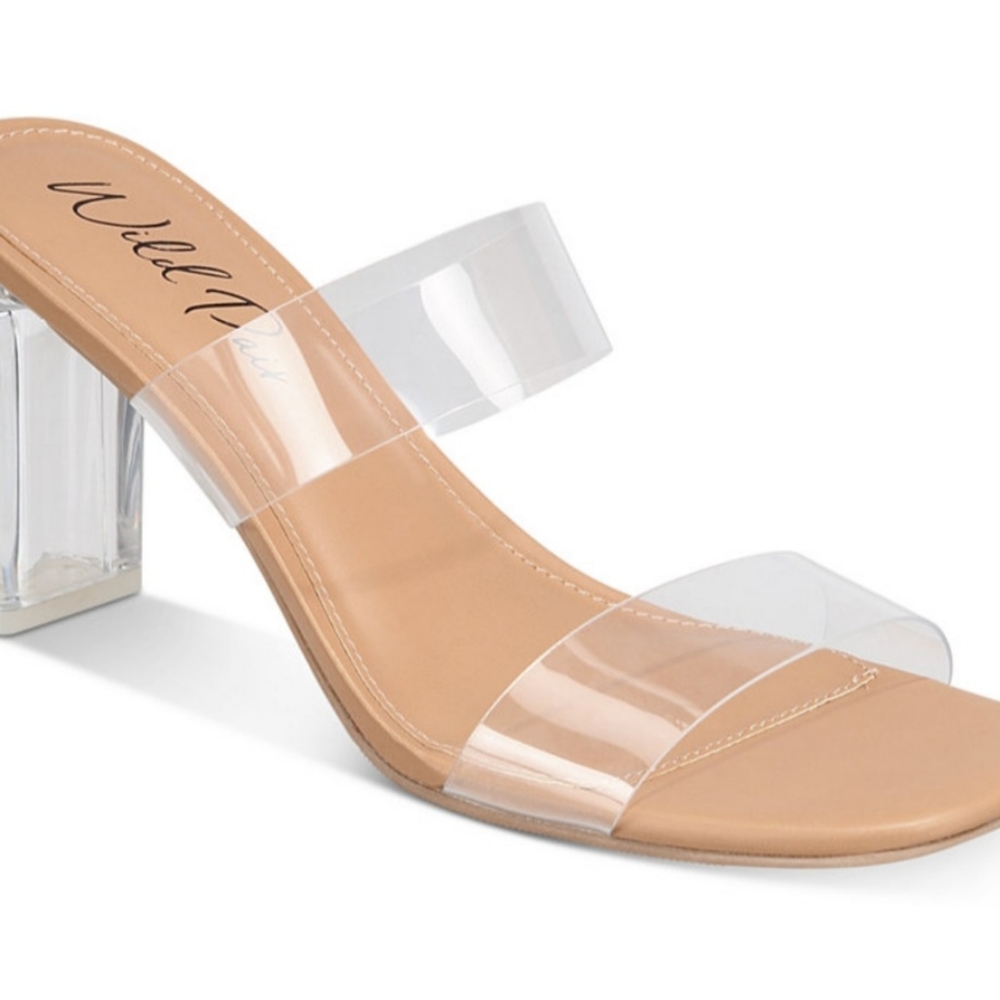 Wild Pair Zandria Clear Sandal